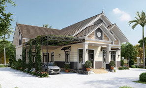 Top 5 mẫu nhà mái ngói đẹp nhất năm nay