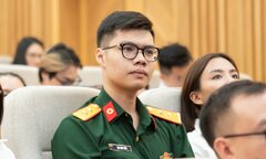 Bảng thành tích đáng nể của chàng thủ khoa tốt nghiệp Học viện Quân y