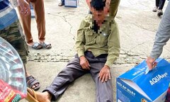 Bắt kẻ cầm đầu nhóm lừa đảo, bán hàng kém chất lượng cho người già ở Nghệ An
