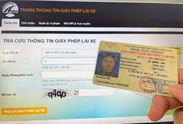 Cách kiểm tra giấy phép lái xe thật hay giả