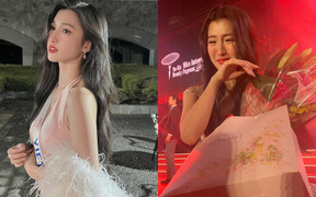 Trượt Top 7 Hoa hậu Quốc tế, Phương Nhi bật khóc tiết lộ lý do chưa về nước