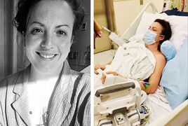 Người phụ nữ sống bằng pin