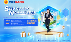 Vietbank triển khai các gói combo đa tiện ích dành cho khách hàng