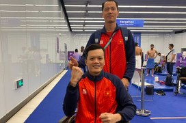 Đoàn Việt Nam giành HCV đầu tiên tại Asian Para Games 4
