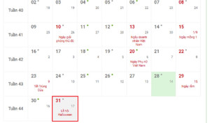 Halloween 2023 là ngày nào?