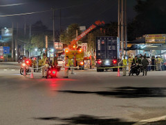 Container tông vào tổ tuần tra ở Bình Dương, một dân phòng thiệt mạng 