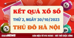 Kết quả xổ số Hà Nội hôm nay 30/10/2023 - XSTD 30/10