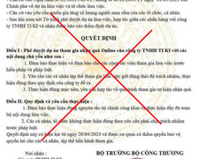 Bộ Công Thương cảnh báo thông tin giả mạo Bộ trưởng ‘phát quà online’