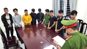 Khởi tố nhóm thanh thiếu niên dàn trận hỗn chiến trong đêm