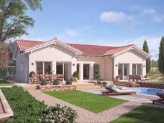 Cùng ngắm nhìn một số mẫu nhà mái ngói 1 tầng đẹp