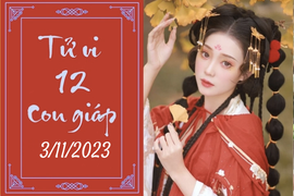 Tử vi vui 12 con giáp hôm nay ngày 3/11/2023: Mùi bất ngờ, Mão tích cực