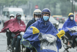 Miền Bắc sắp đón không khí lạnh, trời chuyển mưa rào và dông rải rác