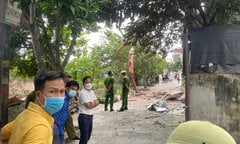 Sập nhà sau tiếng nổ lớn ở Hải Phòng, một người đàn ông thiệt mạng 