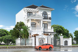 Top 5 mẫu nhà mái ngói 3 tầng có thiết kế hiện đại