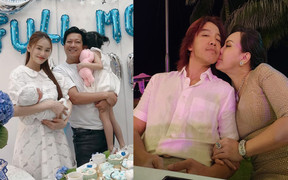 Sao Việt 6/11: Trường Giang làm đầy tháng con trai, Việt Hương tình tứ hôn chồng