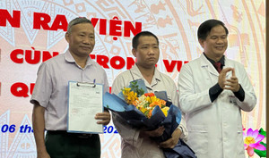 Bệnh nhân bị thương nặng nhất vụ cháy chung cư mini ở Hà Nội xuất viện