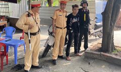 CSGT Hải Phòng tóm gọn nghi phạm giết người trên đường bỏ trốn