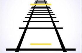 Câu đố đánh lừa thị giác: Trong hai đường màu vàng, đường nào dài hơn?