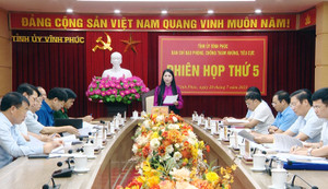 Vĩnh Phúc đứng đầu cả nước trong công tác phòng, chống tham nhũng