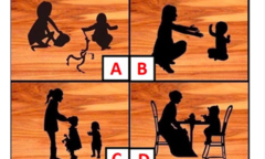 Thử đoán xem người phụ nữ và đứa trẻ nào không phải là mẹ - con