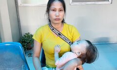 Mẹ trẻ khóc nghẹn nói về ý định sinh thêm em bé để ghép tuỷ cứu con gái