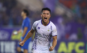 Tuấn Hải toả sáng, Hà Nội FC đánh bại đội bóng Trung Quốc tại cúp C1 châu Á