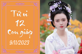 Tử vi vui 12 con giáp hôm nay ngày 9/11/2023: Tỵ thoải mái, Mão chân thành