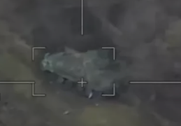 Xem UAV cảm tử Lancet của Nga cho nổ tung xe bọc thép Ukraine 