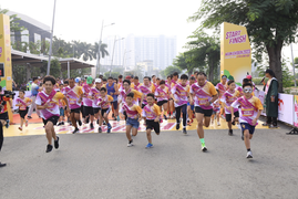 Gần 4.000 người tham gia sân chơi AEON Ekiden 2023
