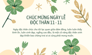 Lời chúc ngày Lễ Độc thân 11/11