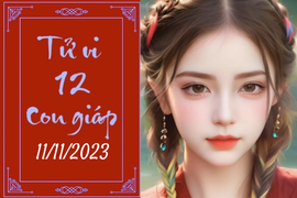 Tử vi vui 12 con giáp hôm nay ngày 11/11/2023: Tỵ tích cực, Thân giàu có