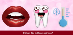 Trong 5 giây, đố bạn đoán ra đây là câu thành ngữ nào?