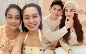 Sao Việt 13/11: Cháu gái Vũ Linh tươi tắn bên mẹ, Lâm Khánh Chi khoe 'tình mới'