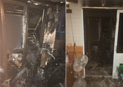 Hải Phòng: Dập tắt đám cháy lan từ xe máy, xe đạp điện ở chân cầu thang nhà dân