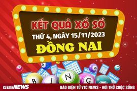 Kết quả xổ số Đồng Nai hôm nay 15/11 - XSDN 15/11/2023