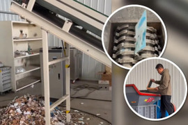 'Sốt xình xịch' dịch vụ cắt nhỏ ảnh cưới cho các cặp đã ly hôn 