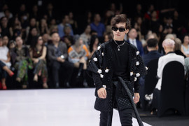 Mẫu nhí Cao Hữu Nhật gây ấn tượng mạnh tại 'Tuần lễ Thời trang Quốc tế Việt Nam'