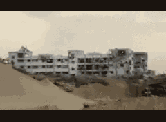 Video Israel phá hủy tòa nhà quốc hội ở Gaza