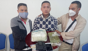 Bắt thanh niên nhận bao gạo tại Hải Phòng, bên trong chứa lượng lớn ma túy 