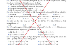 Giả mạo Bộ GD&ĐT công bố đề tham khảo thi tốt nghiệp THPT 2025