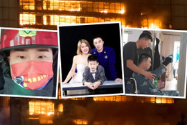 Nhường mặt nạ phòng độc cho bé gái trong đám cháy, lính cứu hỏa tổn thương não