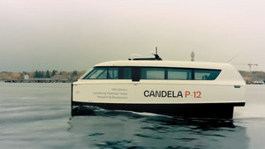 Phà điện cánh ngầm lướt như bay trên mặt nước 