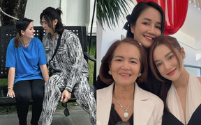 Sao Việt 19/11: Con gái Vũ Linh đóng phim, Nhã Phương rạng rỡ bên mẹ và chị gái 