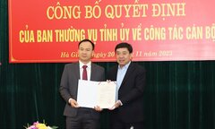 Hà Giang có tân Chánh Văn phòng Tỉnh ủy