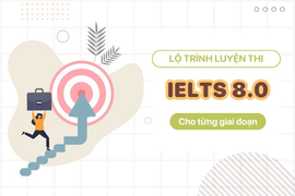 Chinh phục mục tiêu 8.0 với lộ trình luyện thi IELTS tại nhà chi tiết từ A-Z