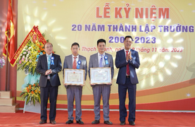 Chặng đường 20 năm phát triển trường THPT Thạch Thành 3, Thanh Hóa