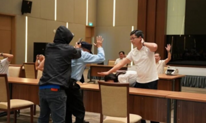 VCBC tổ chức diễn tập kỹ năng xử lý tình huống bảo vệ an toàn hàng hóa đặc biệt