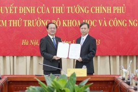 Công bố quyết định bổ nhiệm tân Thứ trưởng Bộ Khoa học và Công nghệ 