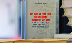 Ra mắt cuốn sách của Tổng Bí thư Nguyễn Phú Trọng về đối ngoại