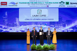 Laura Coffee vào Top 10 thương hiệu tiêu biểu Châu Á - Thái Bình Dương 2023